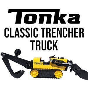 Tonka Backhoe Excavator Front End Loader 2012 Hasbro 92534 Construction Truck